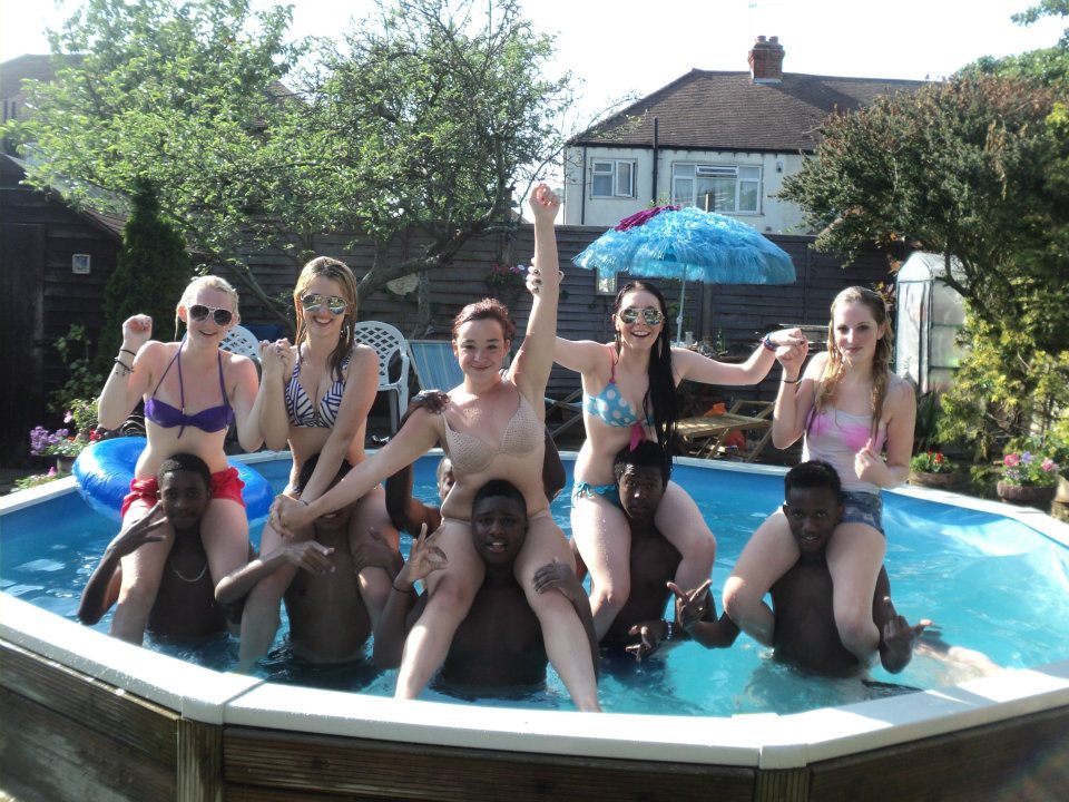 poolside